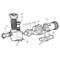 Hayward MaxFlo XE Pump Replacement Parts 34-150-W045