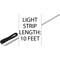10' PAL Color LED Optics Feature Strip Lt 24v,Diff Lens, 65' 57-330-2126