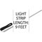 9' PAL Color LED Optics Feature Strip Lt 24v,Diff Lens, 65' 57-330-2156
