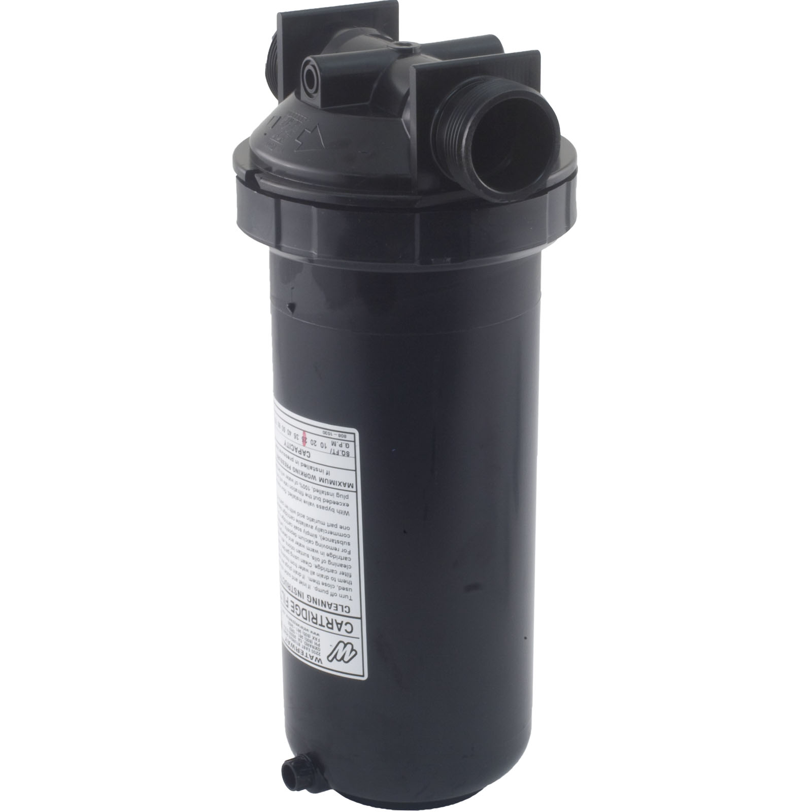 Spas & Pools 5002570 Cartridge Filter Waterway Inline 25 sqft 11/2"mbt