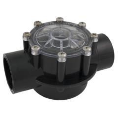 Check Valve, Jandy/Zodiac, 1-1/2" Slip/2" Spigot, 180 degree 26-295-1200