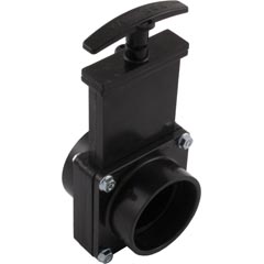 Gate Valve, 3 pc, Valterra, 2" Slip x 2" Slip, 40psi, Black 26-400-1500