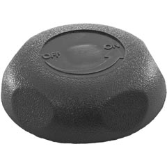 Knob, Waterway Single Port On/Off Valve, 2-1/2"fd, Black 27-270-2736