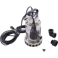 Pump,Submersible,Pentair/Sta-Rite,0.75hp,115v,Stainless,OEM 34-102-1300