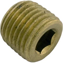 Drain Plug, Val-Pak AquaFlo A/AC Series, 1/4" Brass 35-402-1518