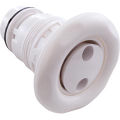 Jet Intl, WW Poly Jet,3-3/8"fd,Pulsator,Txt Scal,White 55-270-1325