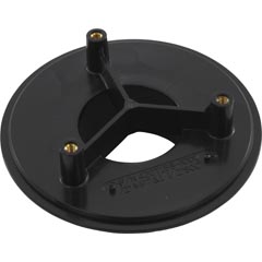 Wall Fitting, 4" dia, 2-3/8"hs, 2"mpt-1-1/2"s, Black 55-300-1016