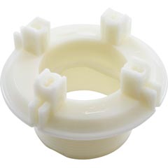 Wall Fitting, BWG/GG, 2-3/8"hs, 2"s, 1-3/8" Length, White 55-410-1675