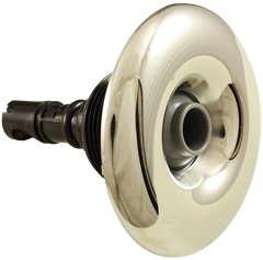 Jet Intl, RD Quantum, 3-3/8"fd, Dir, Smth, SS/Gry,Thd, S09 55-850-1338