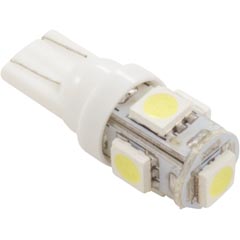 Replacement Bulb, Gecko IN.YJ2, 12vdc, LED, Wedge-T10, White 57-337-1010