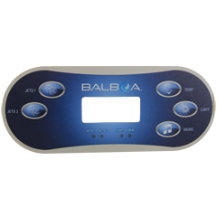 Overlay, Balboa Water Group, TP600 Lumio, 2 Pump/Music 58-138-1807