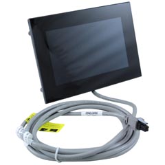 Topside, BWG SpaTouch3, Touchscreen, Square, Black Frame 58-138-3400