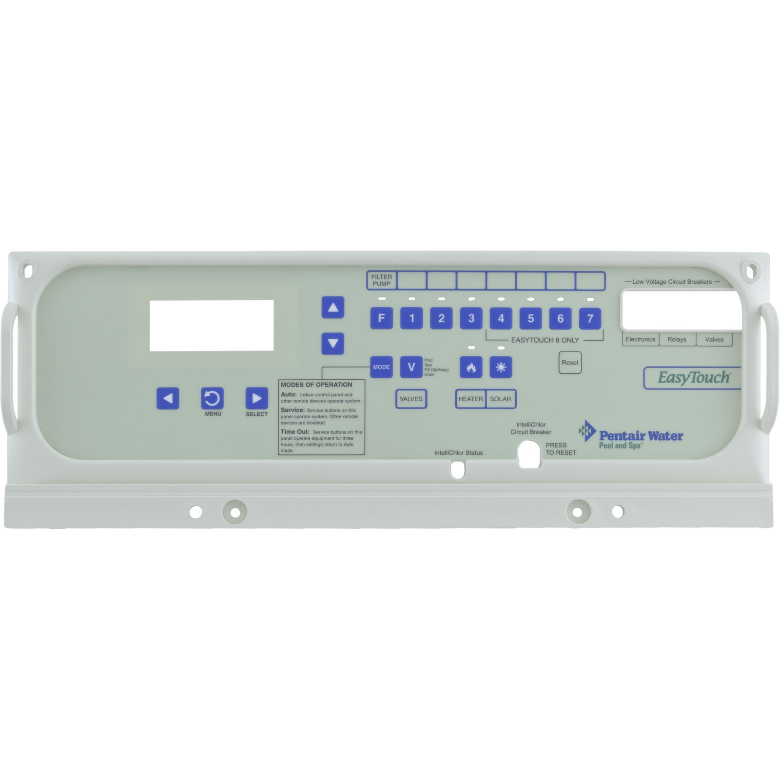 Faceplate, Pentair EasyTouch Outdoor Control Panel | eBay