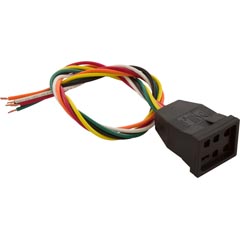 Receptacle, H-Q, Spaside Control, Air, 6 wires - W,B,R,O,Y,G 60-462-3110