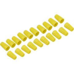 Wire Nut Connecter, Pack of 25, 18-10 AWG, Yellow 60-555-1706