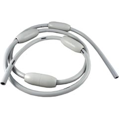 Feed Hose, Zodiac Polaris 180/280/380,w/Floats,10ft,Wht 87-100-1512