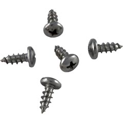 Screw, Pentair Letro Legend Cleaners, Turbine, Quantity 5 87-104-1077