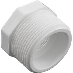 Reducer, Lasco, 1-1/2"mpt x 1/2"fpt, PVC, SCH40 89-575-2400