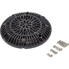 8" Galaxy Drain Cover With Screw Pack, Dk Gray _25507-107-000