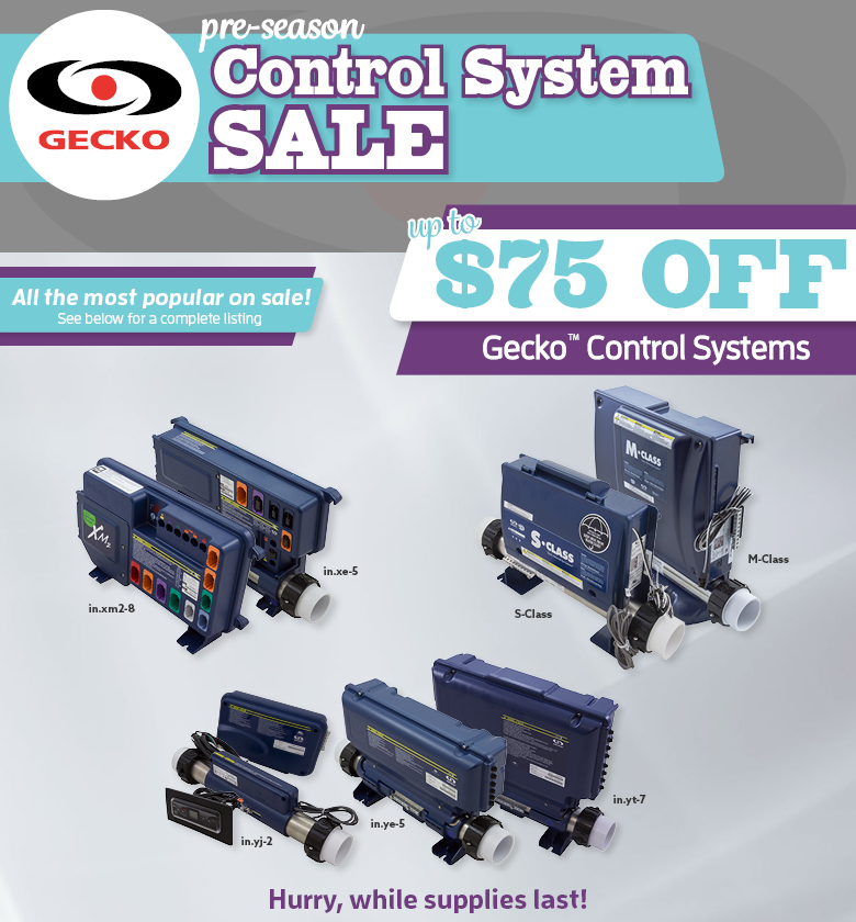 Gecko™ Control System Sale