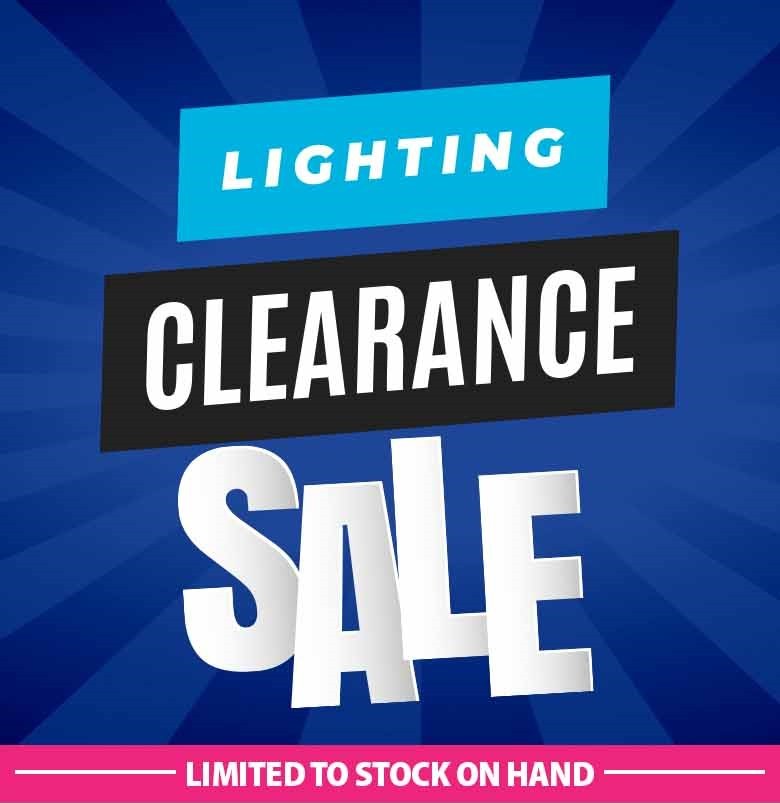 Lighting Clearance Sale